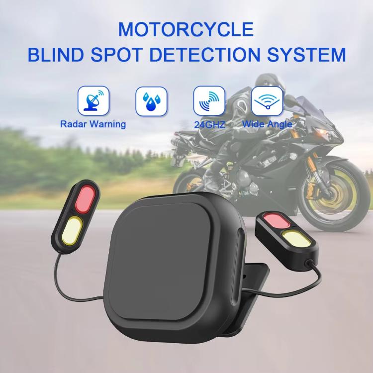 24GHz Motorcycle 30-Meter Blind Spot Radar Detection System Lane Change Assist for Safe Riding 24GHz Motorcycle 30-Meter Blind Spot Radar Detection System Lane Change Assist for Safe Riding